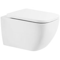 Унитаз BelBagno Alpina подвесной с сиденьем Микролифт арт-BB10100CHR/SC — фото 1, Подвесные унитазы