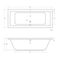 Акриловая ванна CEZARES арт-PLANE-170-70-45-W37 — фото 3, Акриловые ванны