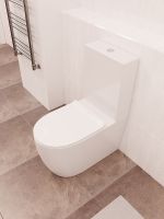 Унитаз компакт AQUAme без бачка с сиденьем Микролифт арт-AQM1002 — фото 4, Напольные унитазы