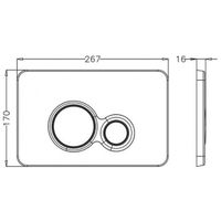 Инсталляция Bettoserb Sava Fix Slim для унитаза с клавишей смыва Хром глянец арт-SET40006464 — фото 3, Инсталляции для унитазов