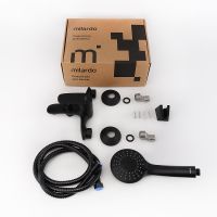 Смеситель для ванны Milardo Rora Черный матовый арт-RORBL00M02 — фото 7, Смеситель для ванны