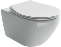 Подвесной унитаз PEARL (безободковый) арт-CN8001 — фото 2, Подвесные унитазы