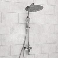 Душевой комплект со смесителем арт-A166.117.127.087.CH — фото 1, Душевые стойки