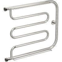 Водяной полотенцесушитель Сунержа Лира+ 500х650 с двумя полками Хром арт-00-4012-5065 — фото 4, Водяные полотенцесушители