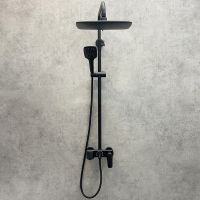 Душевая система Comforty FF074R-CMT Черная арт-00-00004536 — фото 1, Душевые стойки