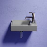 Товар: Раковина Ceramicanova Element 41 L Антрацит матовый арт-CN6051LMH - фото 9 Раковина Ceramicanova Element 41 L Антрацит матовый арт-CN6051LMH — фото 9, Мини-раковины