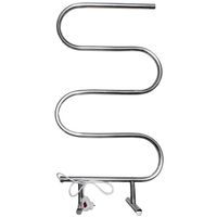 Электрический полотенцесушитель Domoterm E-образный DMT 103-25 50*104 EK напольный Хром арт-DMT103-2550x104EK — фото 1, Электрические полотенцесушители