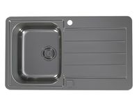 Мойка для кухни LINE MONARCH 10 GOLD 980X500 1+1/2 в компл. с выпуском без сифона, арт-1078566.0 — фото 1, Кухонные мойки