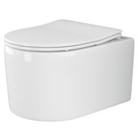 Унитаз Ceramicanova Moments подвесной с сиденьем Микролифт арт-CN3003 — фото 1, Подвесные унитазы