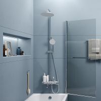 Товар: Душевая система Iddis Shelfy Хром арт-SHESBBTi06 - фото 2 Душевая система Iddis Shelfy Хром арт-SHESBBTi06 — фото 2, Душевые стойки