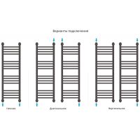 Водяной полотенцесушитель Сунержа Богема+ прямая 1000х400 Золото арт-03-0220-1040 — фото 2, Водяные полотенцесушители
