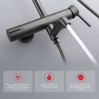 Товар: Душевая система Raglo Графит матовый арт-R20.24.09 - фото 5 Душевая система Raglo Графит матовый арт-R20.24.09 — фото 5, Душевые стойки