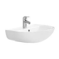 Раковина подвесная 550*440, белая арт-AQ5420-00 — фото 1, Раковины подвесные