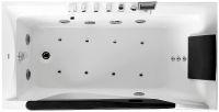 Акриловая ванна Gemy 181х92 G9055 K L с гидромассажем арт-G9055KL — фото 4, Акриловые ванны