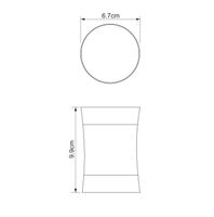 Wern K- Стакан для зубных щёток арт-7528 — фото 4, Стаканы для зубных щеток