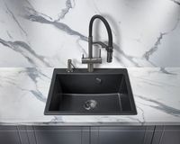 Смеситель для кухни Milacio Ultra Вороненая сталь арт-MCU.557.GM — фото 2, Смесители для кухни