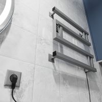 Электрический полотенцесушитель Altasan МонакоПроф 40x50 Графит арт-МонакоПроф4050Г — фото 4, Электрические полотенцесушители