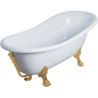 Ванна из искусственного камня Veragio Markiza 185x82 без гидромассажа арт-30256 — фото 2, Ванны из искусственного камня