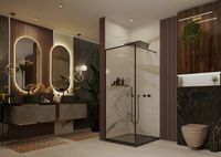 Товар: Душевая перегородка Ambassador Walk-in 80х200 профиль Черный стекло прозрачное арт-15031220 - фото 4 Душевая перегородка Ambassador Walk-in 80х200 профиль Черный стекло прозрачное арт-15031220 — фото 4, Душевые перегородки