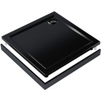 Товар: Акриловый поддон для душа Melodia della vita Eletto 100x100 Черный арт-MTYET100100bk - фото 1 Акриловый поддон для душа Melodia della vita Eletto 100x100 Черный арт-MTYET100100bk — фото 1, Акриловые душевые поддоны