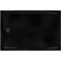 Акриловый поддон для душа Melodia della vita Square 120x80 Черный арт-MTYSQ12080Bk — фото 1, Акриловые душевые поддоны