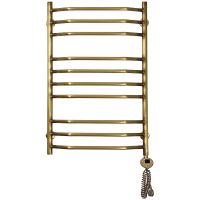 Электрический полотенцесушитель Domoterm Лаура П10 500x800 АБР ER Античная бронза арт-ЛаураП10500x800АБРER — фото 1, Электрические полотенцесушители