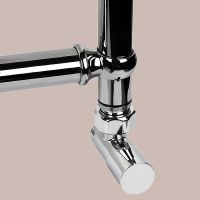 Водяной полотенцесушитель Irsap Bella 550x626 Хром арт-BES053B50IR01NNN01 — фото 4, Водяные полотенцесушители