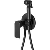 Гигиенический душ со смесителем Remer Infinity Черный матовый арт-I65NO — фото 1, Гигиенические души