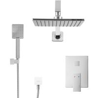 Душевая система Swedbe Platta Хром арт-5540 — фото 6, Встраиваемые душевые комплекты