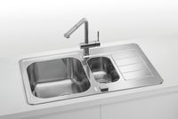 Товар: Мойка для кухни LINE MAXIM 70 SAT-90 795X505 в компл. с сифоном 1130555, арт-1089614.0 - фото 4 Мойка для кухни LINE MAXIM 70 SAT-90 795X505 в компл. с сифоном 1130555, арт-1089614.0 — фото 4, Кухонные мойки