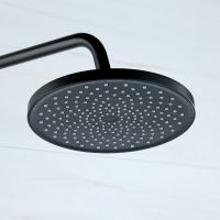 Верхний душ Bond Circle Черный матовый арт-B01-9988 — фото 7, Верхние души