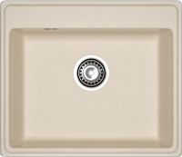 GRANFEST Мойка VERTEX 580 1-чаша 580*500мм кашемир арт.GF- арт-V-580 кашемир — фото 2, Кухонные мойки