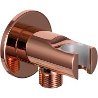 Шланговое подключение Remer Медь глянцевая арт-337MRL — фото 1, Шланговые подключения