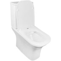 Унитаз компакт Azario Fretta Square с бачком и сиденьем Микролифт арт-AZ-5121 — фото 10, Напольные унитазы