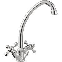 Смеситель для кухни Ledeme H08 4008L Хром арт-501805 — фото 1, Смесители для кухни