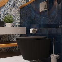 Комплект унитаза с инсталляцией Aqueduto Cone с сиденьем Микролифт и клавишей смыва Хром арт-AQDS017 — фото 4, Комплекты унитаз + инсталляция