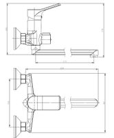 Товар: Смеситель "Eiger" д/ван, излив 200 мм, с акс., арт. арт-EG 30 - фото 2 Смеситель "Eiger" д/ван, излив 200 мм, с акс., арт. арт-EG 30 — фото 2, Смеситель для ванны