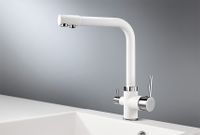 Granula- (БЕЛЫЙ), СМЕСИТЕЛЬ КУХОННЫЙ арт-2015, АРКТИК — фото 1, Смесители для кухни