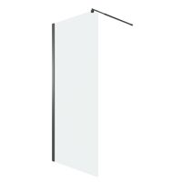 Душевая перегородка Niagara Eco (80х190) черный,стекло прозрачное,1 место арт-NG-551-80BLACK — фото 5, Душевые перегородки