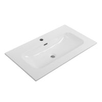 Керамическая раковина CEZARES арт-CZR-8073-80 — фото 1, Раковины встраиваемые сверху