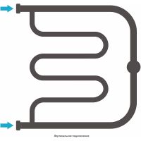 Водяной полотенцесушитель Сунержа Лира 500х500 Хром арт-00-0011-5050 — фото 3, Водяные полотенцесушители