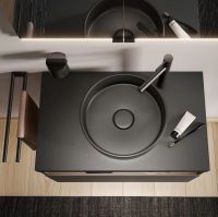 Товар: Раковина-чаша Keuco Stageline 40 Черная арт-32880570400 - фото 4 Раковина-чаша Keuco Stageline 40 Черная арт-32880570400 — фото 4, Раковины накладные