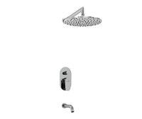 Товар: Встраиваемый комплект для ванны с изливом и верхней душевой насадкой арт-A13030 - фото 1 Встраиваемый комплект для ванны с изливом и верхней душевой насадкой арт-A13030 — фото 1, Встраиваемые душевые комплекты