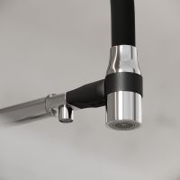 Смеситель для кухни Sancos Garda Хром Черный арт-SC4009CH — фото 6, Смесители для кухни