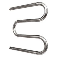 Водяной полотенцесушитель Point М-образный 500x700 с полкой Хром арт-PN38557P — фото 4, Водяные полотенцесушители