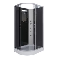 Душевая кабина Niagara Classic NG-3512-14RBKG (120х80х200) низкий поддон(13см),стекло тонированное,3 арт-35121433RBKG — фото 1, Душевые кабины