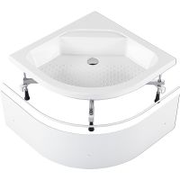 Товар: Акриловый поддон для душа Melodia della vita Round 80x80 Белый арт-MTYRP8080H - фото 5 Акриловый поддон для душа Melodia della vita Round 80x80 Белый арт-MTYRP8080H — фото 5, Акриловые душевые поддоны