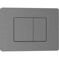 Клавиша смыва Iberica Blanca Inox-C Вороненая сталь арт-IB.B011.008.000 — фото 1, Кнопки смыва