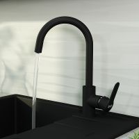 Смеситель для кухни Iddis Cuba Черный матовый арт-CUBBLFJi05 — фото 3, Смесители для кухни