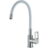 Товар: Смеситель для кухни Rossinka Хром Белый арт-Z35-35U-White - фото 8 Смеситель для кухни Rossinka Хром Белый арт-Z35-35U-White — фото 8, Смесители для кухни